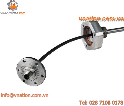 linear position sensor / magnetostrictive / flexible