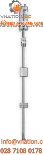 magnetostrictive level sensor / for water / for harsh environments