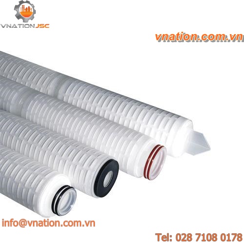 beverage filter cartridge / for fluids / for liquids / for micro-filtration