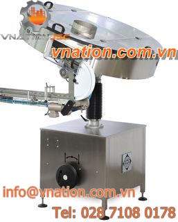 rotary sorter / automatic / cap / for packaging lines