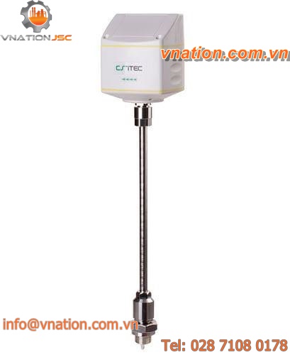 Pitot tube flow meter / metal tube / for compressed air / for gas