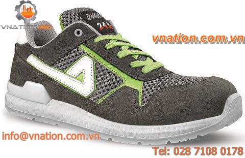construction safety shoe / anti-slip / oil-resistant / PU