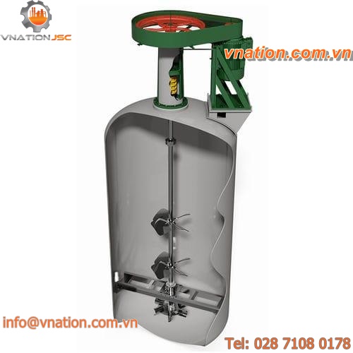 paddle mixer / batch / for the pharmaceutical industry / vertical