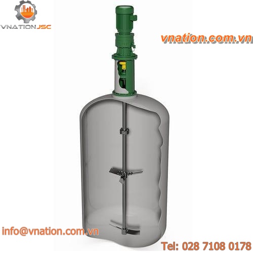 paddle mixer / batch / for the mining industry / for the textile industry