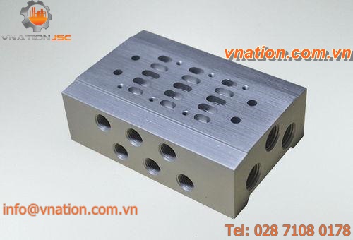 multi-valve manifold / aluminum / for gas
