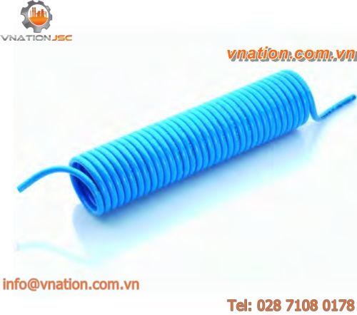compressed air hose / polyamide / spiral