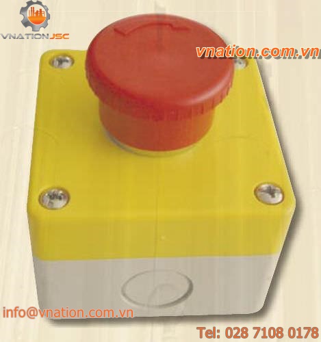 latching action switch / momentary / snap-action / emergency stop