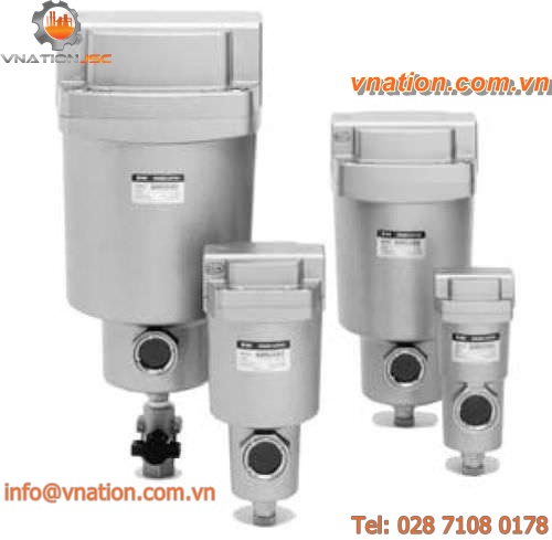 air separator / for water / for compressed air / for compressors
