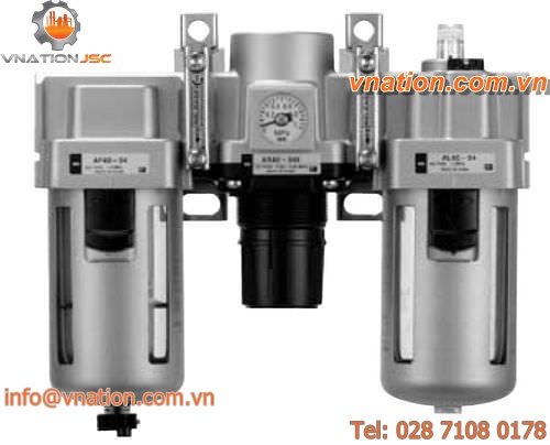air filter-regulator-lubricator / compressed air