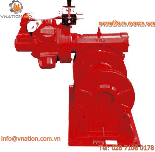 pneumatic winch / worm gear / explosion-proof