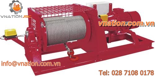 pneumatic winch / planetary / lifting