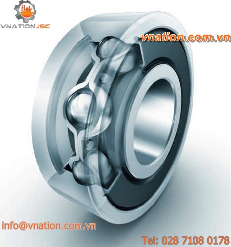 ball bearing / single-row / deep groove