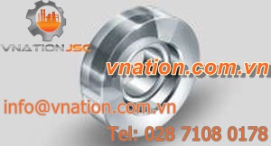 axial plain bearing / spherical / steel / maintenance-free