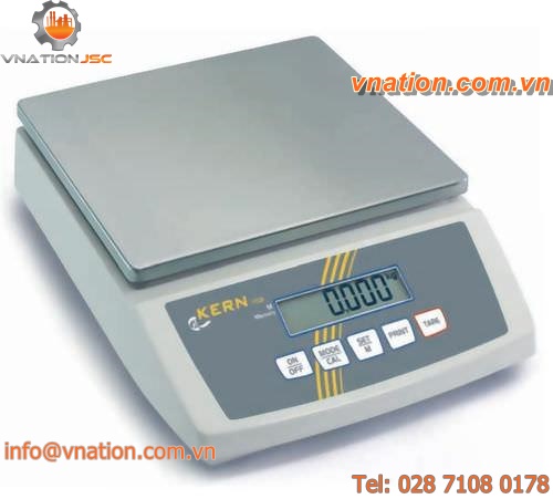 bench scales / with LCD display / with external calibration weight / with serial interface