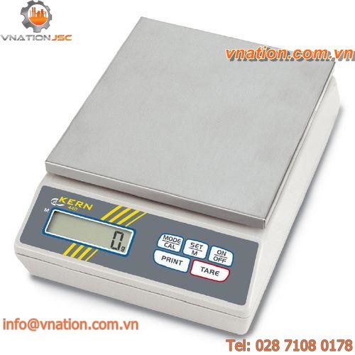 laboratory balance / precision / with LCD display / with serial interface