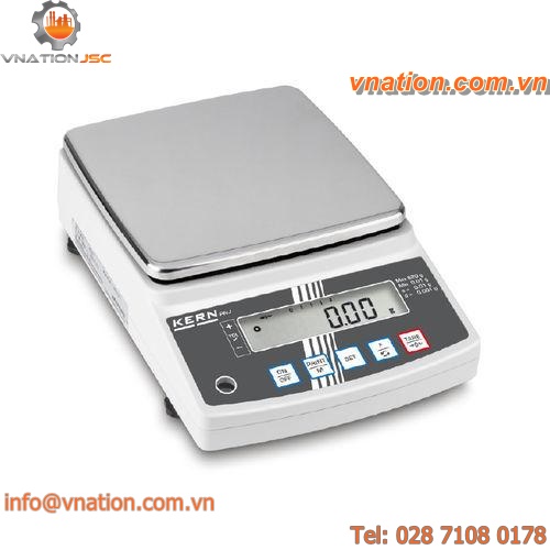 compact balance / laboratory / precision / with LCD display