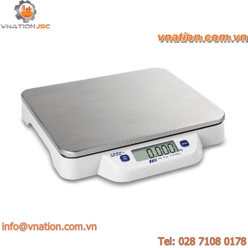 compact scales / with LCD display / with external calibration weight