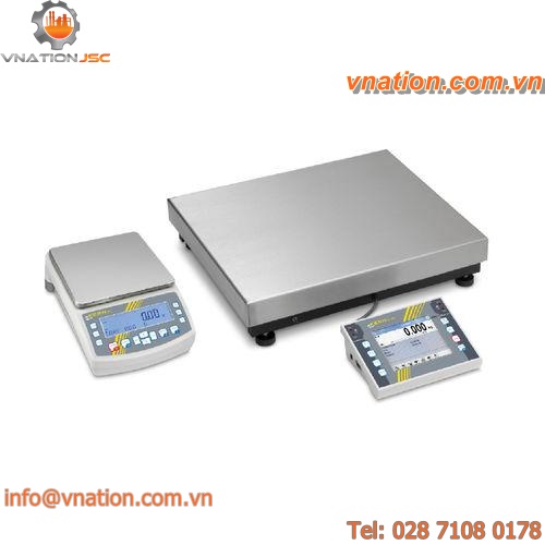 counting scales / with touch screen / with graphic display / with serial interface