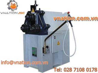 electric bending machine / profile / pyramid type / automatic
