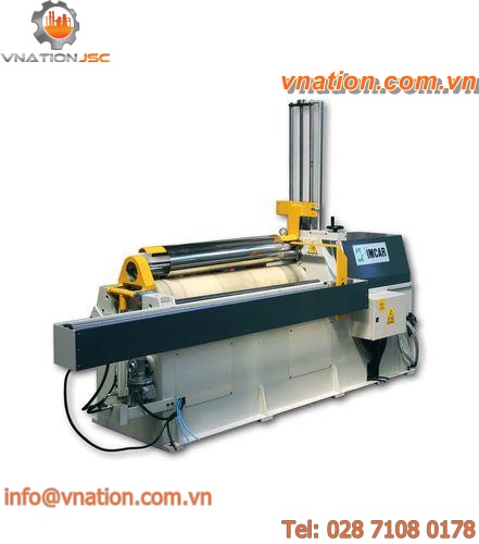hydraulic plate bending machine / with 2 rollers