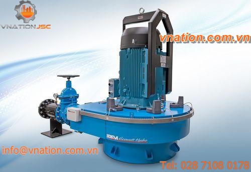hydraulic turbine / Pelton / for power generation / vertical