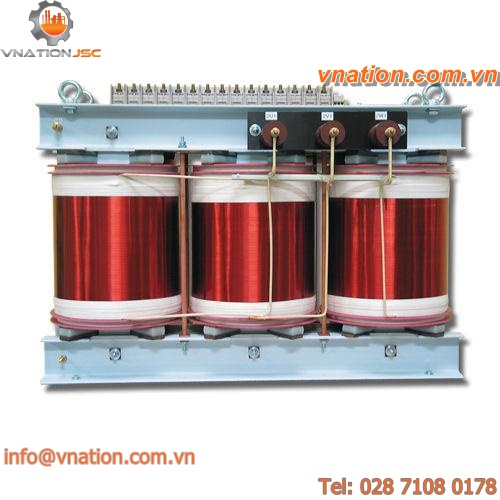distribution transformer / dry / floor-standing / three-phase