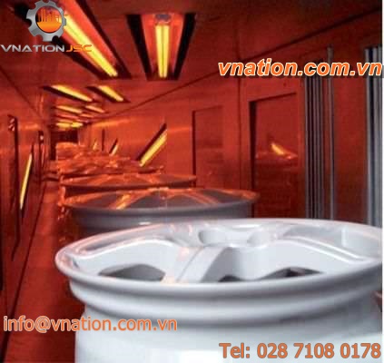 infrared oven / curing / tunnel