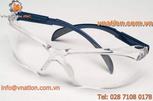 lightweight safety glasses / with side shields / anti-scratch coating / anti-fog coating