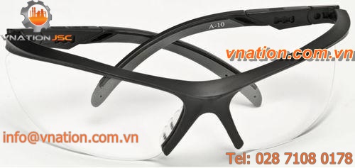 UV safety glasses / individually adjustable / anti-scratch coating / anti-fog coating