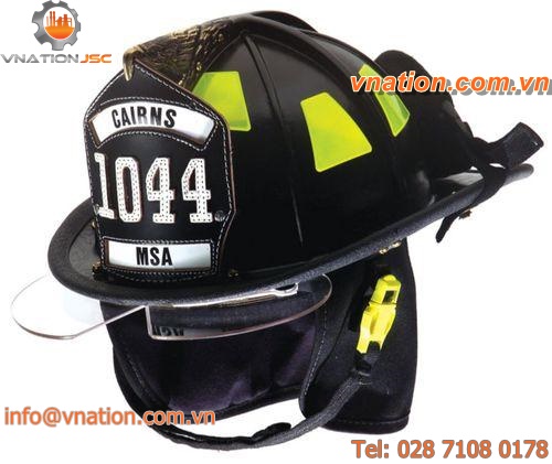 fire protection helmet / for heat protection