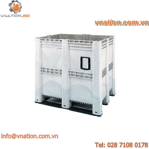 stacking pallet box / plastic