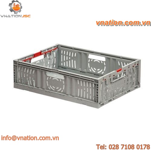 plastic crate / transport / folding