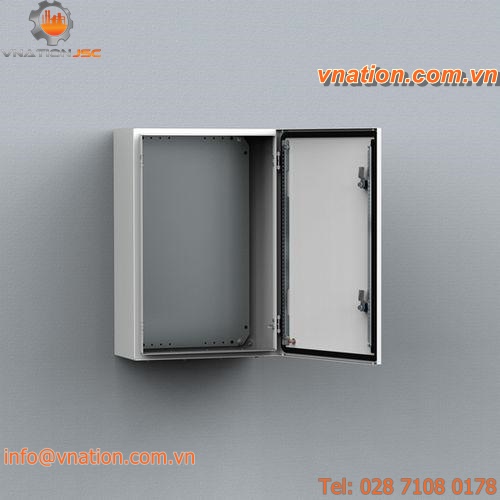 wall-mount enclosure / IP66 / IK 10 / mild steel