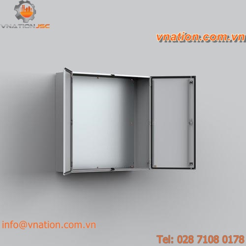 wall-mount enclosure / IP55 / IK 10 / mild steel