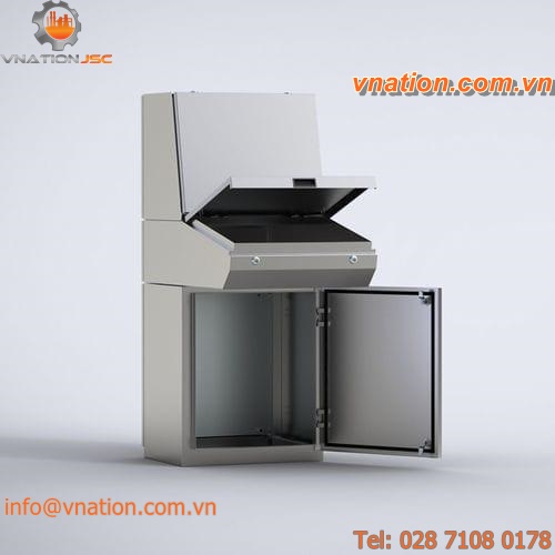 casing mount console / control / IP66 / stainless steel