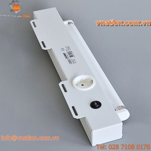 fluorescent light / for electrical cabinet lighting / hermetic