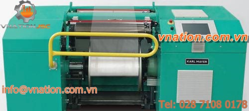 direct warping machine / for warp knitting