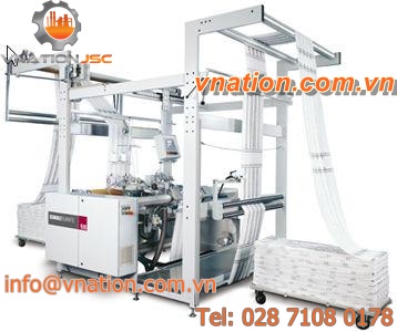 length hemming line / for table linen / for terry fabric