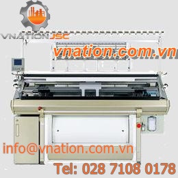 flat knitting machine / computerized
