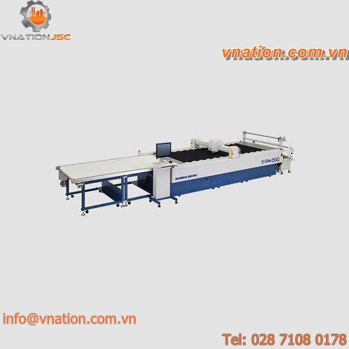 cutting machine for industrial applications / NC / for fabrics / multi-ply