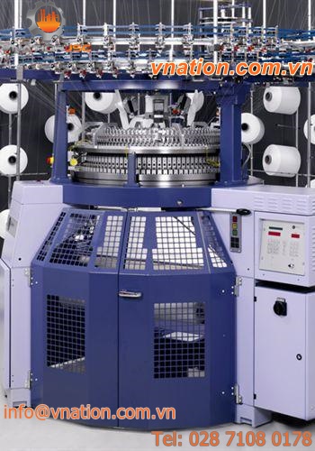 single jersey knitting machine / high-speed
