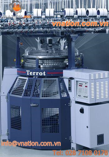 single jersey knitting machine / circular / high-speed