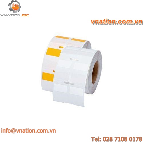 thermal transfer label / polyester / transparent / cable marking