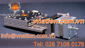 linear positioning stage / 1-axis / vacuum-compatible / roller