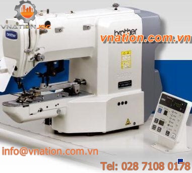 button sewing machine / lockstitch / electronic / direct-drive