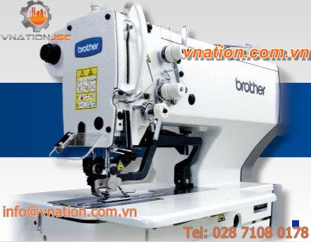 sewing machine / button hole / lockstitch / electronic / direct-drive