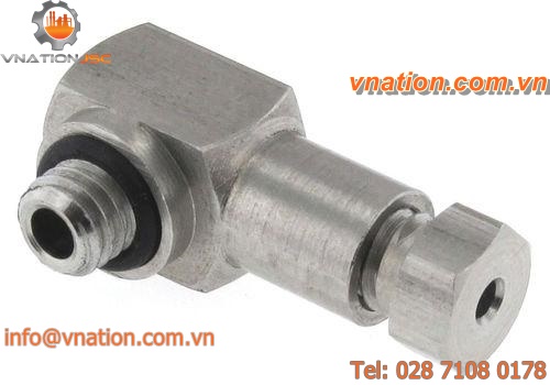 compression fitting / elbow / miniature