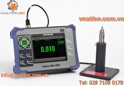 non-ferrous material thickness gauge / magnetic / portable