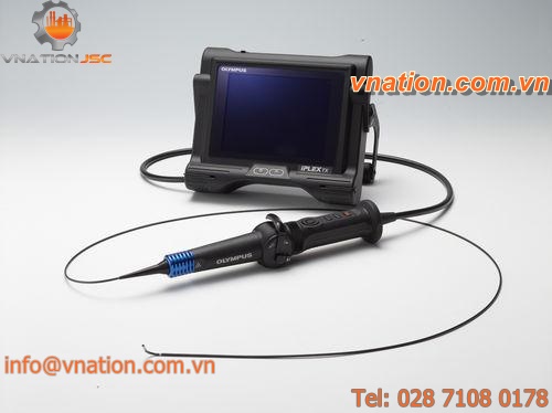 remote visual inspection videoscope / flexible / portable / industrial