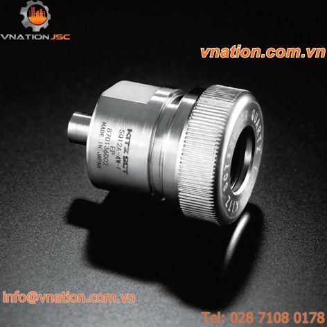 locking fitting / ring / stainless steel / for tubes